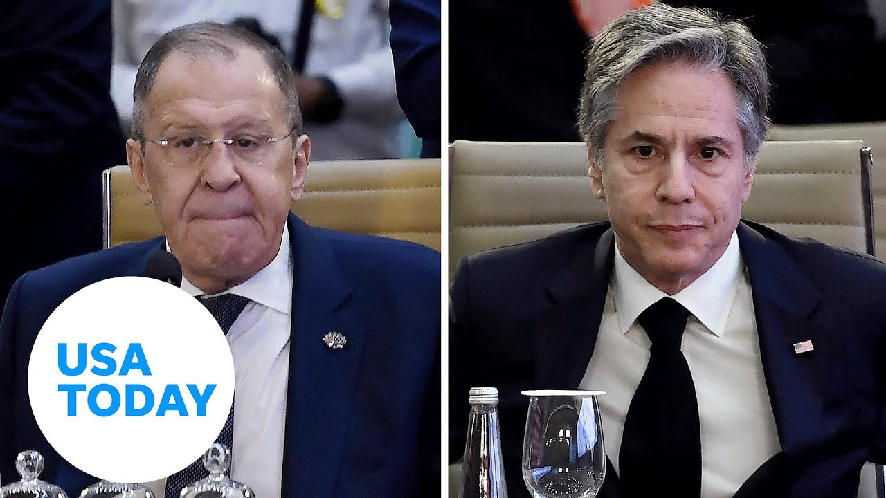 Blinken warns Russia to end 'war of aggression' against Ukraine at G20 | USA TODAY