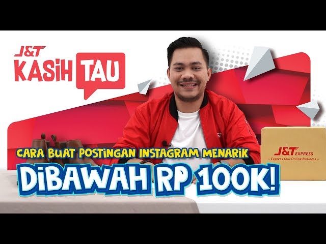 Thumbnail video Tutorial Foto Produk untuk Media Sosial