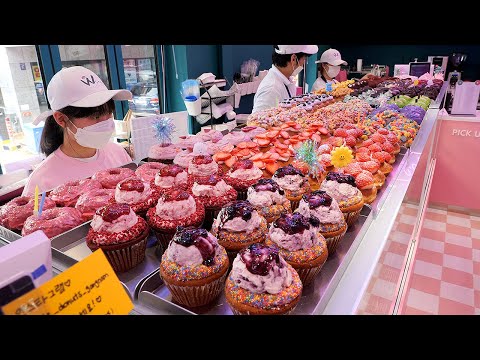 종류만 수십개! 강남 수제 도넛 핫플레이스 / incredible 40 kinds of doughnuts / korean street food