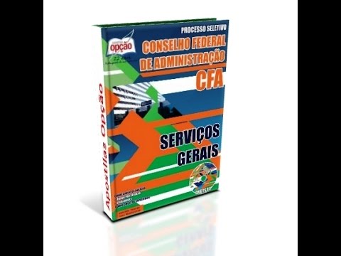 Apostila Concurso CFA-DF 2015 - Serviços Gerais