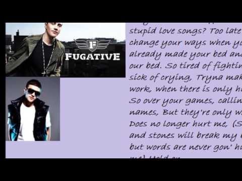 Fugative ft Nikki Flores  Sticks and stones lyrics