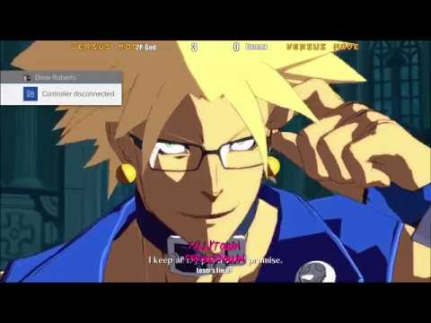 TallyTown Throwdown - GGXrd Rev2 Losers Finals - 2P GOD (Chipp) vs dummy (Sol)