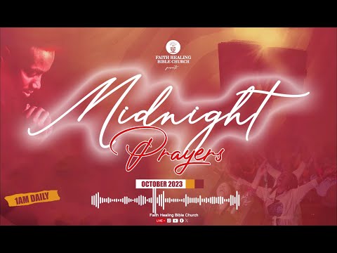 MIDNIGHT #PRAYERS, BREAKING THE POWER AND AUTHORITY OF THE ENEMY OVER YOUR LIFE (13/10/2023)