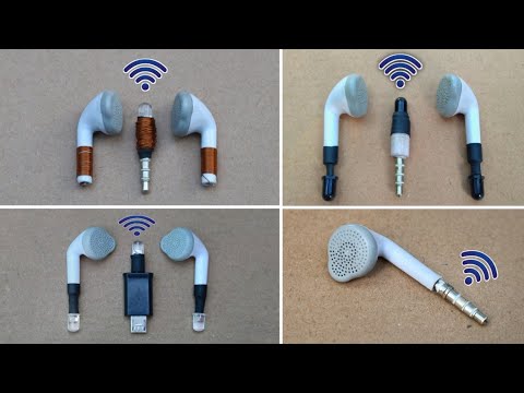 4 Amazing Wireless Earphone - Using LED Sensor