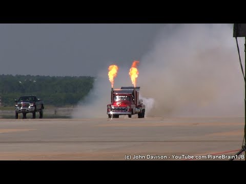 2017 Wings Over Wayne Airshow - Super Shockwave Jet Truck