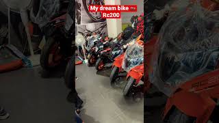 My dream bike 🏍️  Ktm rc200  bike  #trendings