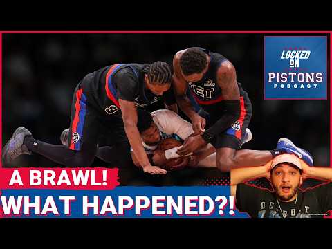 CHAOS: DETROIT PISTONS AND CHARLOTTE HORNETS Brawl ERUPTS, Massive Suspensions Loom?