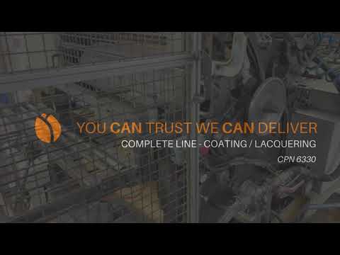 Vídeo - Mailander 430 coating line with LTG tunnel-oven