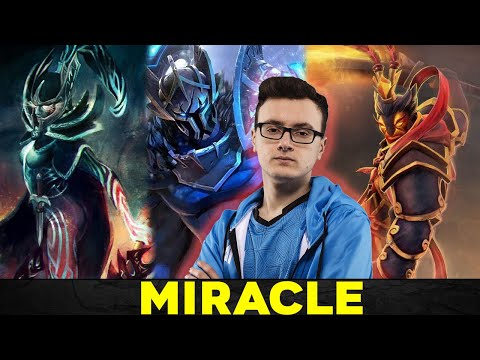 When Miracle enters GOD Mode - Gameplay Compilation Dota 2