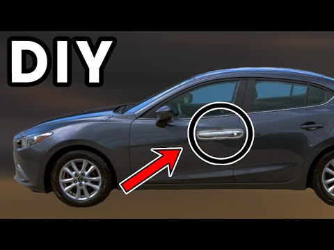DIY 2014-2018 Mazda 3 Front Door Handle Removal | How To Remove Mazda 3 Door Handle