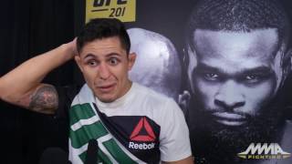 UFC 201: 'Crazy' Erik Perez Admitted He Enjoyed Slugging With Francisco Rivera by MMA Fighting