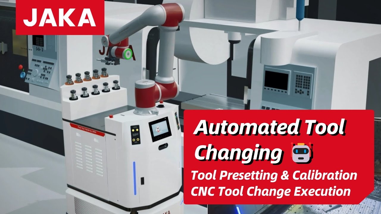 Automated CNC Tool Changing, Presetting,  and Calibration