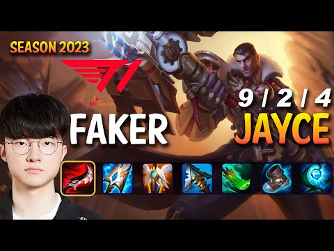 T1 Faker JAYCE vs LEBLANC Mid - Patch 13.15 KR Ranked