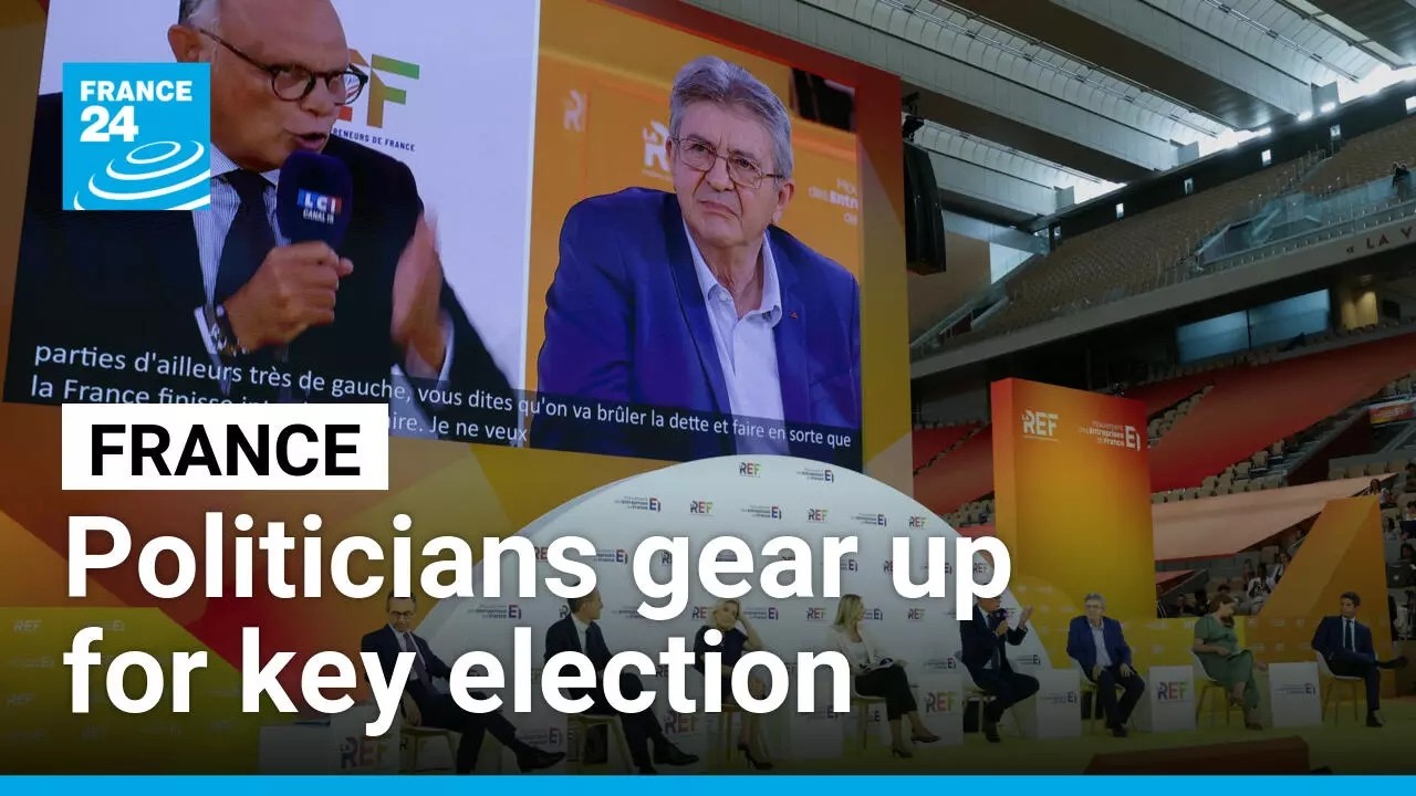 France's politicians look to close gap with far right ahead of key election • FRANCE 24 English