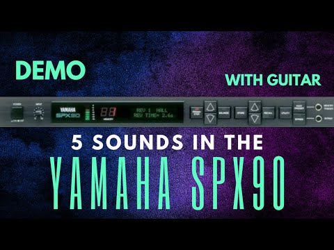 Immagine Yamaha SPX90 Digital Sound Processor 1980s - Black - 5