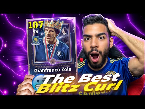 GIANFRANCO ZOLA 107 🔥 THE BEST BLITZ CURL IN EFOOTBALL 26 MOBILE 
