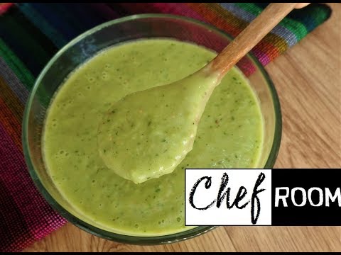 Salsa Verde Taquera de Aguacate con Tomate Verde