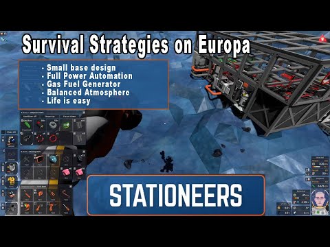 Stationeers - Europa Tips to Zerg Sm Base w/ full Power &  Automation