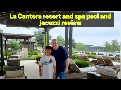 Loma de Vida Spa tour pool and jacuzzi  - La Cantera resort and spa pool and jacuzzi review