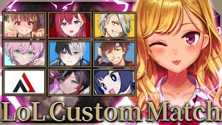 ~ 長時間ポーズ待ちで雑談タイムへ - 【LOL】本日のカスタム【にじさんじ/鷹宮リオン.千燈ゆうひ.うるか.乾伸一郎.歌衣メイカ.夕陽リリ.k4sen.kamito. 昏々アリア. AlphaAzur】
