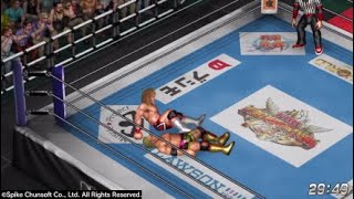 新日本プロレス2020年　東京ドームダブルタイトルマッチをファイプロで少し再現