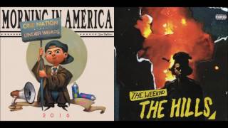 American Hills - Jon Bellion vs The Weeknd (Mashup)