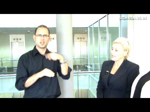 Sign-Dialog: Interview mit Marianne Wegmann (Leiterin der WDR Videotext)