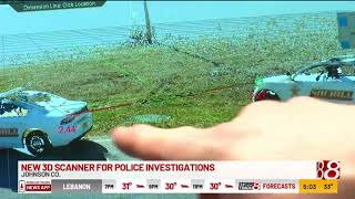 New 3D scanner for police investigations in Johnson County, Indiana