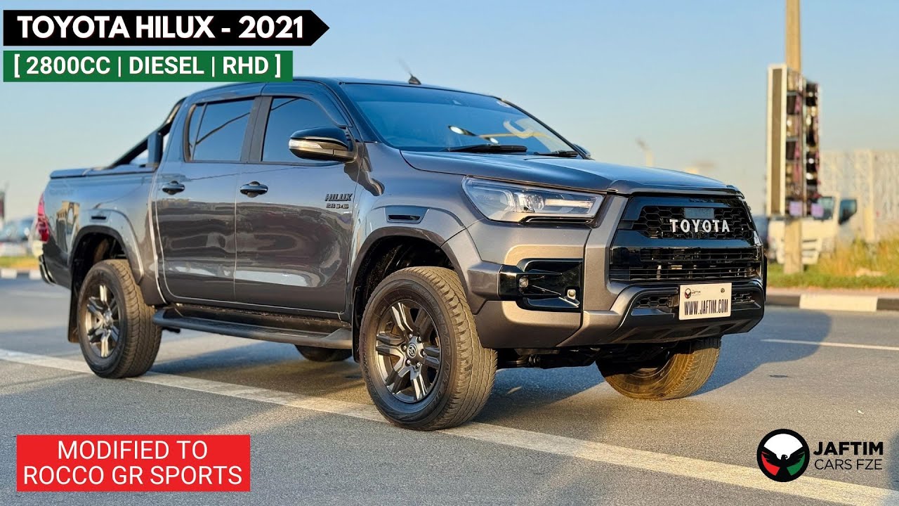 Toyota Hilux MODIFIED TO ROCCO GR SPORT | 2.8L DIESEL ENGINE | 2021 video