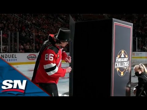 Jack Hughes Dazzles With Magic Trick In Breakaway Challenge