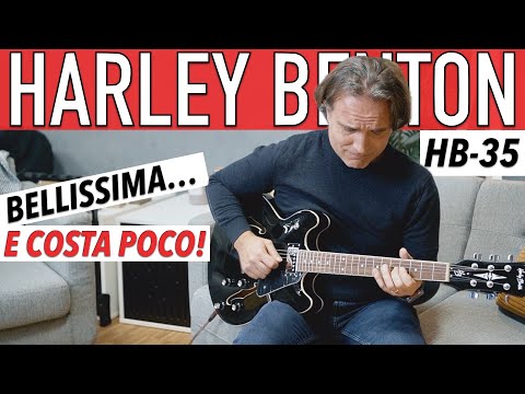 The best cheap semi acoustic guitar? Harley Benton HB 35