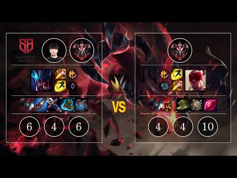 SB Punch Rek'Sai vs Lee Sin Jungle - KR Patch 10.12