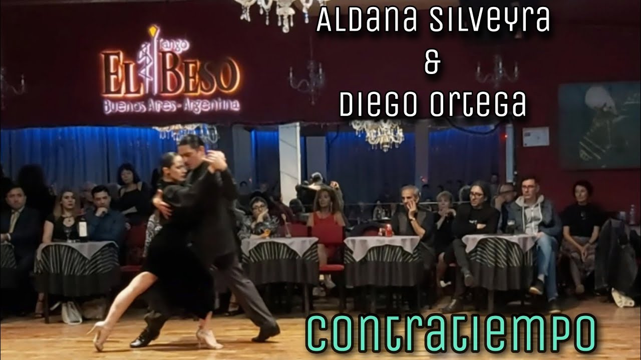 Aldana Silveyra y Diego Ortega bailan "Contratiempo", por Aníbal Troilo, en El Beso.