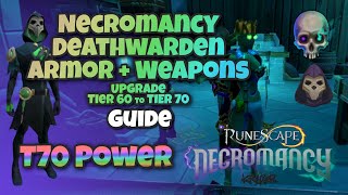 Kili's Knowledge V Power - Deathwarden Tier 70 Power Necromancy Gear Upgrade | Runescape 3