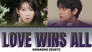 Download lagu IU ' Love wins all ' Karaoke ( Duet ) | (feat. V of BTS) mp3