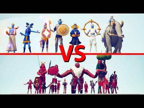GOOD TEAM vs SECRET TEAM - Totally Accurate Battle Simulator TABS