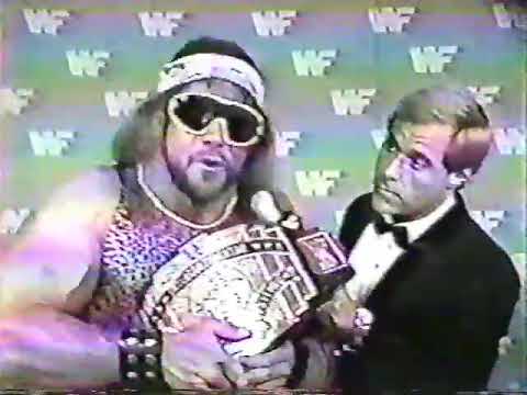 Mr. Wonderful Paul Orndorff gets called Mr. So-So by Macho Man Randy Savage - 6/7/1986 - WWF