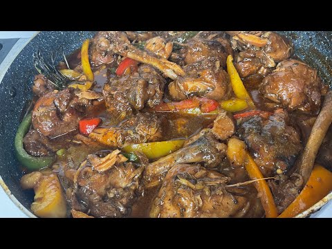 Easy Brown Stew Chicken Recipe | Full of Caribbean Flavor!