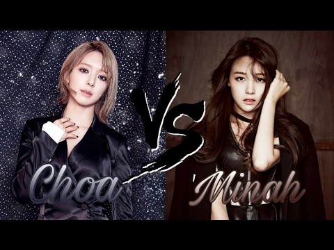 Choa 초아 (AOA) Vs Minah 민아 (Girl's Day) - Vocal Battle A4-G5