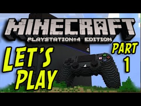 Minecraft PS4 Survival Let's Play - #1 (Minecraft Playstation 4)