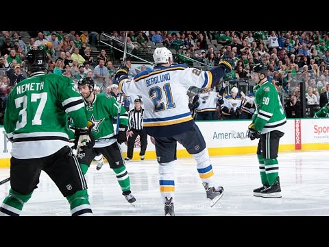 Blues, Stars combine for three goals in 23 seconds
