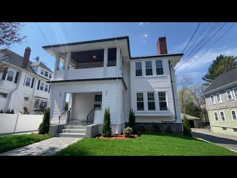 39 Spruce St. Watertown, MA - 3 Bed, 2 Bath on Top 2 Levels of 2-Family Home in East Watertown