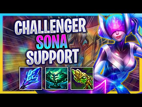 LEARN HOW TO PLAY SONA SUPPORT LIKE A PRO! | Challenger Plays Sona Support vs Soraka!  Season 2023