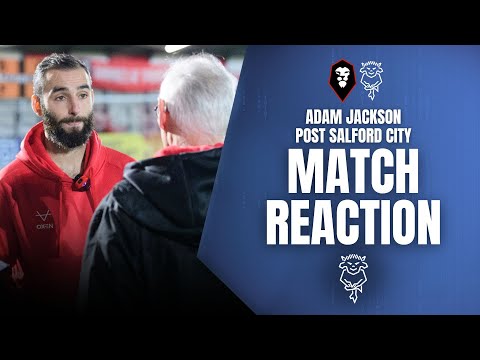 Adam Jackson post Salford City