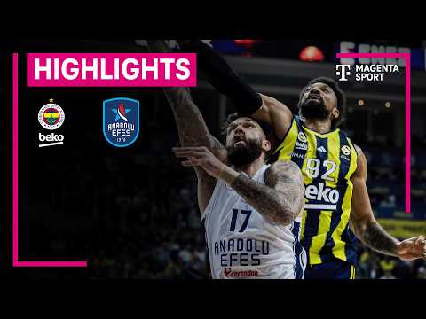 Fenerbahce Beko Istanbul - Anadolu Efes Istanbul | EuroLeague | MAGENTA SPORT