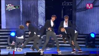 Download lagu EXO_늑대와 미녀 (Wolf by EXO on Mcountdown 2013.8.29) mp3