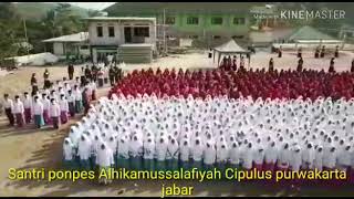 preview picture of video 'Inilah Upacara Ponpes Al-Hikamusalafiyah Cipulus Wanayasa'