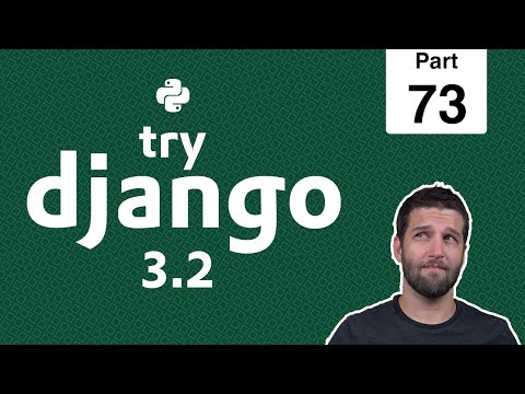 73 - Deleting Objects with HTMX - Python & Django 3.2 Tutorial Series thumbnail