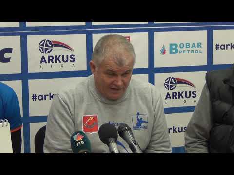 ARKUS liga 17. kolo / RK Proleter - RK Kikinda Grindex / Konferencija za medije