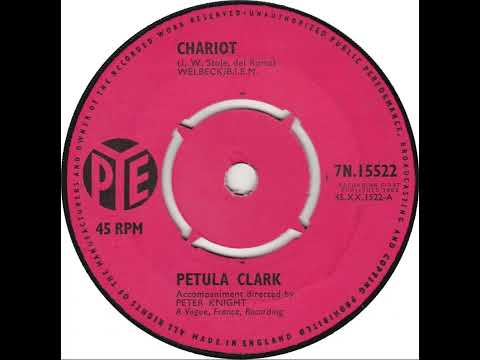 UK New Entry 1963 (93a) Petula Clark - Chariot